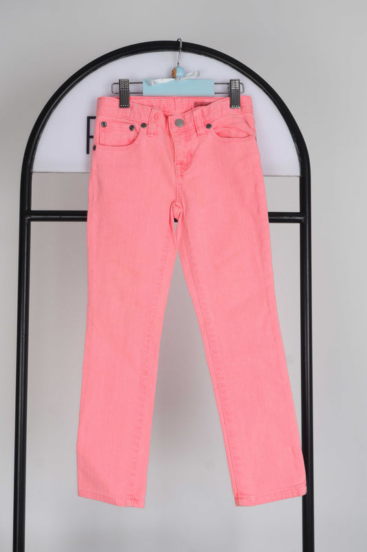 Ralph Lauren Çocuk Jean Pembe - 5yas