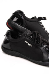 Prada Nylon Saffiano Sneaker Siyah - 39