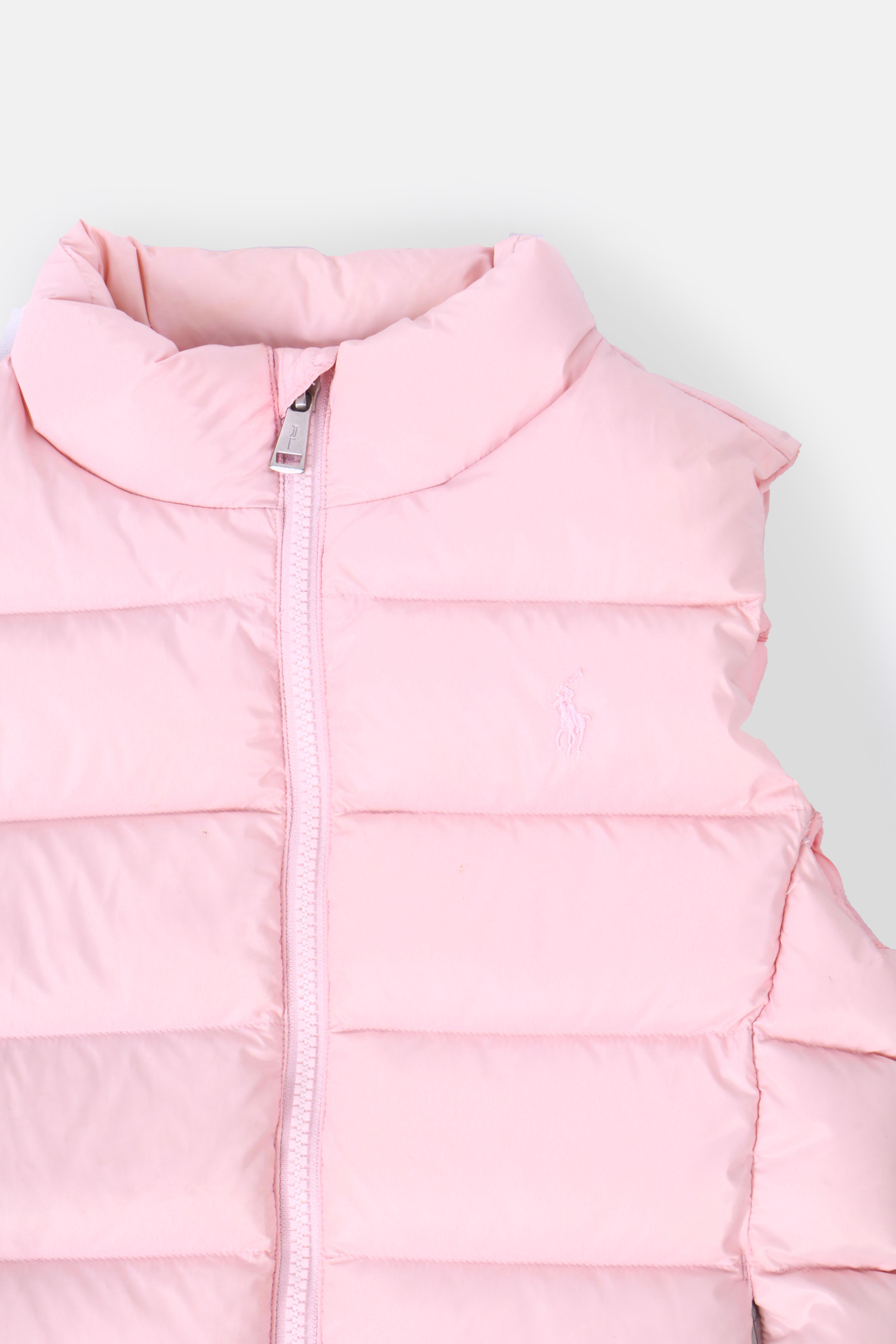 Ralph Lauren Çocuk Şişme Yelek / Pembe - 8-10y