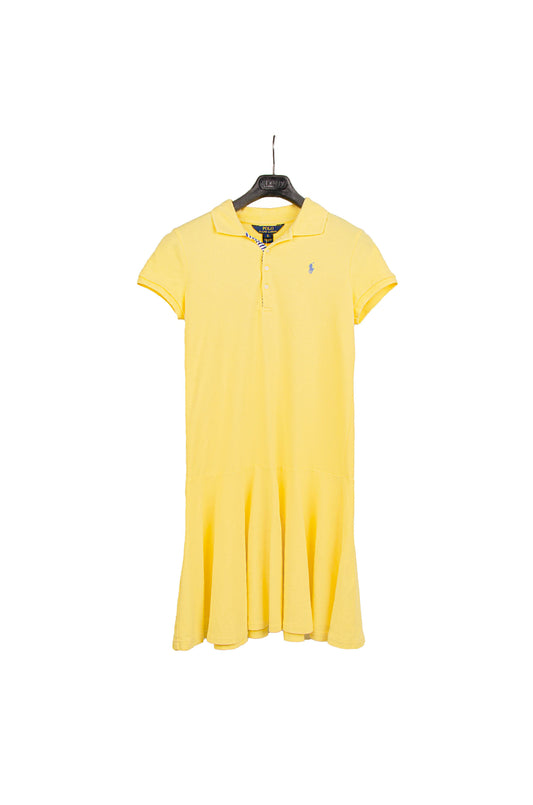 Ralph Lauren Polo Yaka Elbise Sarı - 16 y