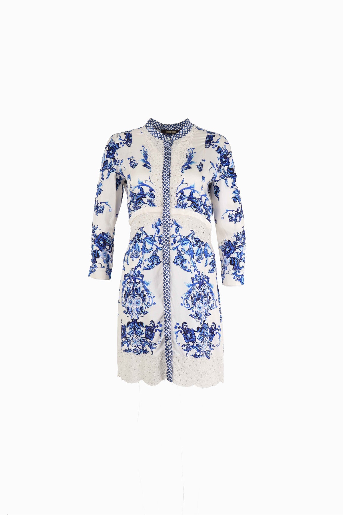 Roberto Cavalli Elbise Mavi beyaz - 40