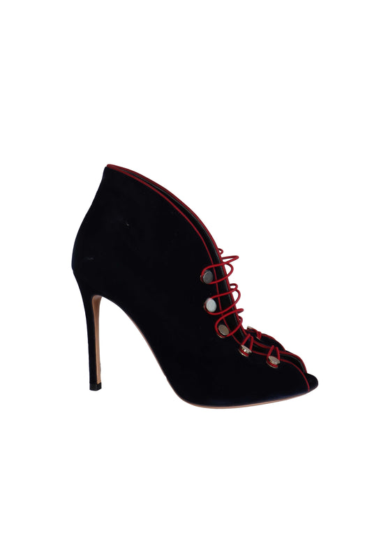 Gianvito Rossi Lacivert Topuklu Ayakkabı -37