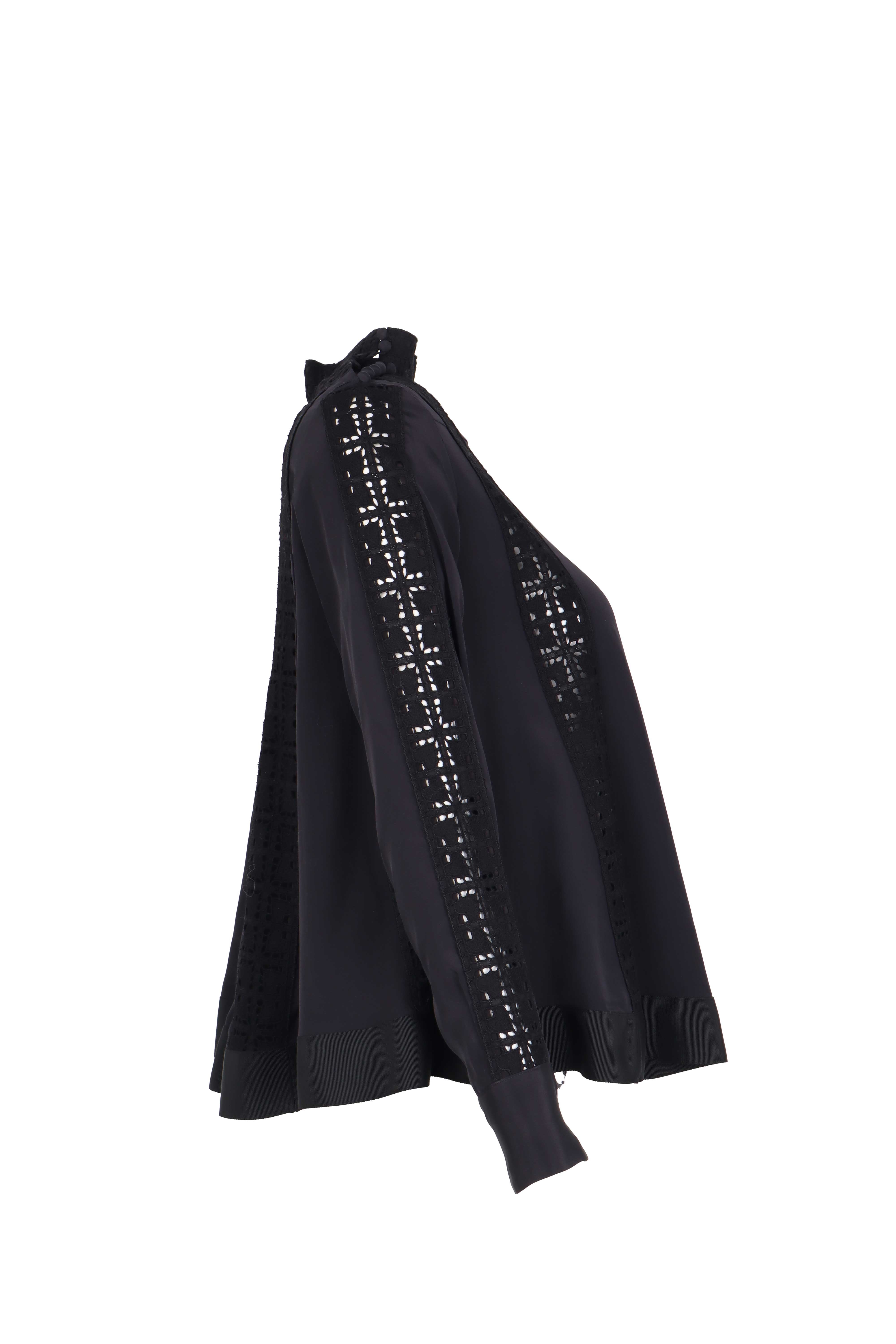 Sacai Luck Siyah Bluz-36