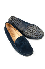 Tod' Gommino Süet Loafer Lacivert - 37.5