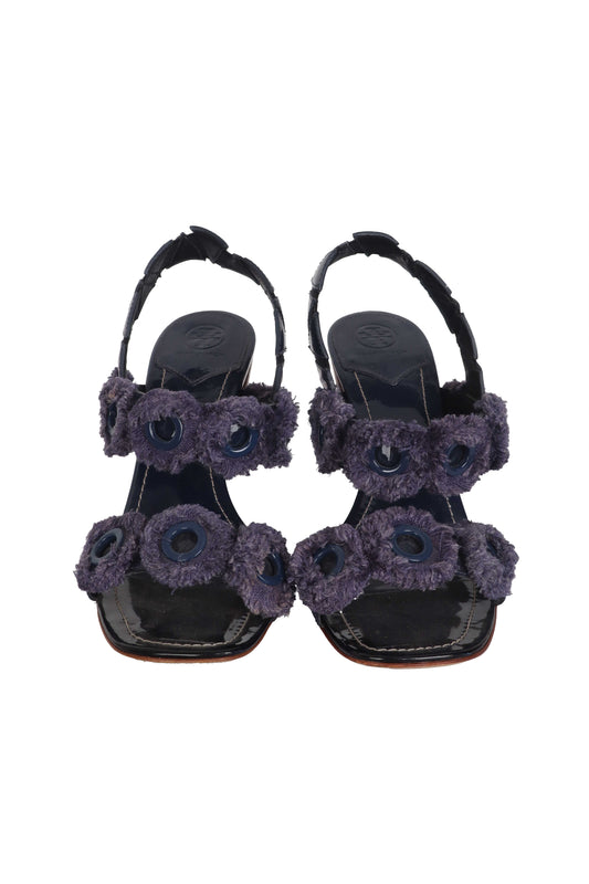 Tory Burch Sandalet Lacivert - 40.5