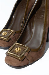 Tory Burch Topuklu Ayakkabı Kahverengi - 41