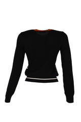 Tory Burch Siyah-Mor Kazak- S