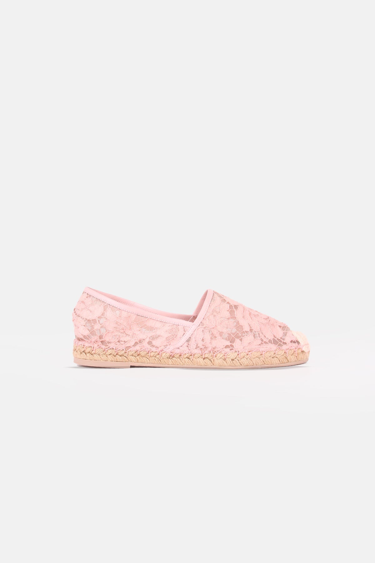 Valentino Dantel Espadril Pembe - 36