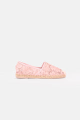 Valentino Dantel Espadril Pembe - 36