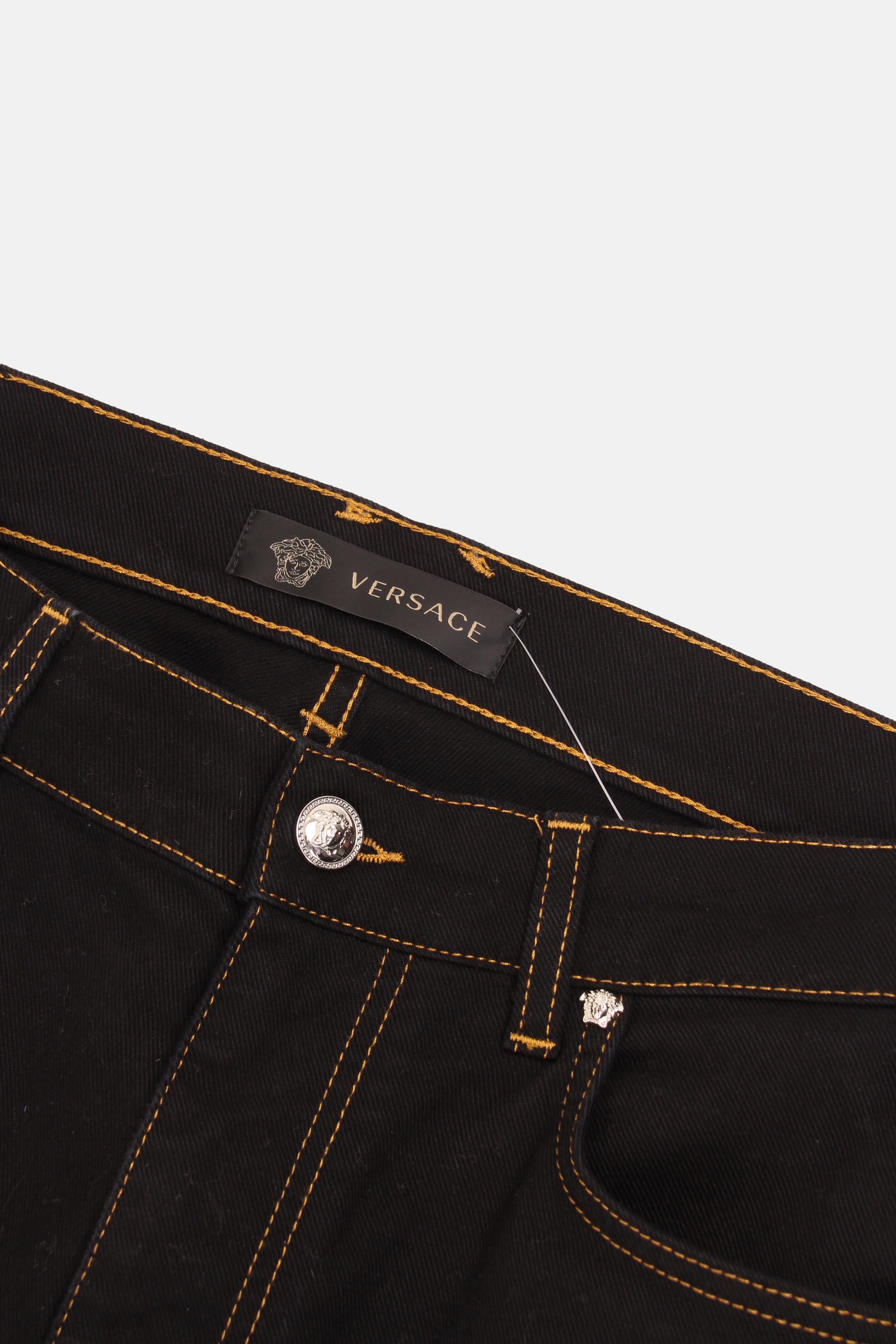 Versace Erkek Jean Lacivert - 36