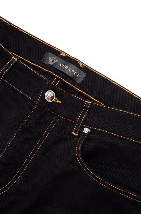 Versace Erkek Jean Lacivert - 36